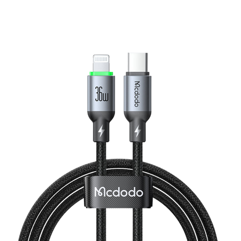 Cáp C to Lightning Mcdodo CA-669 Buy Easy 36W đèn LED