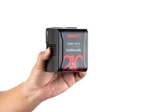 Pin Pocket nhỏ bỏ túi V-mount Swit MINO-S210 210Wh