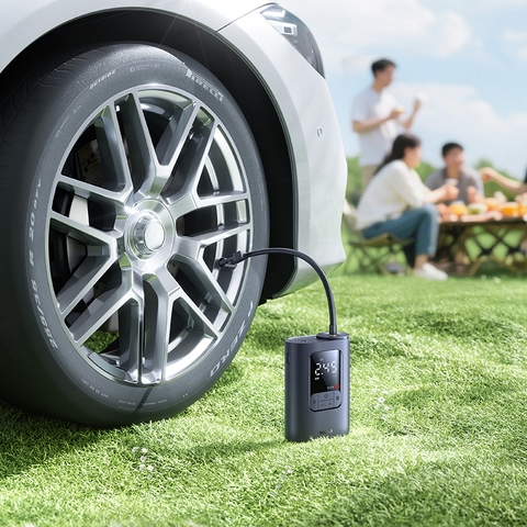 Máy Bơm Lốp Ô Tô Không Dây Baseus GoTrip VA1 Max