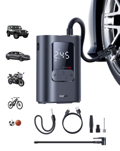 Máy Bơm Lốp Ô Tô Không Dây Baseus GoTrip VA1 Max