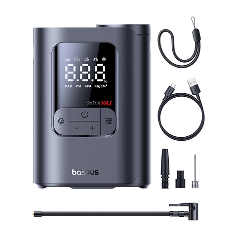 Máy Bơm Lốp Ô Tô Không Dây Baseus GoTrip VA1 Max