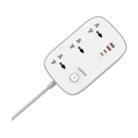 Ổ cắm điện Energizer đa năng 3AC kèm 2A2C