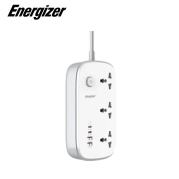 Ổ cắm điện Energizer đa năng 3AC kèm 2A2C