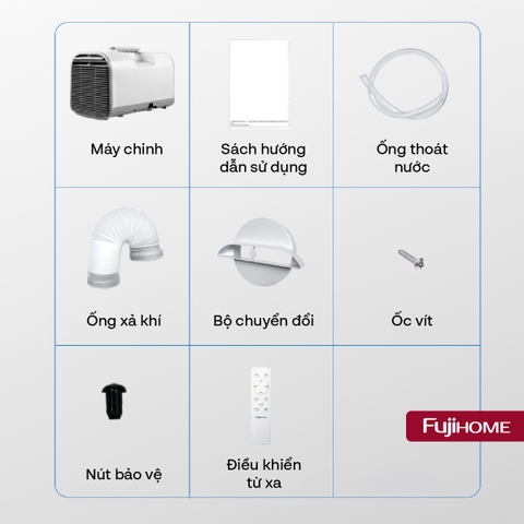 Máy điều hòa mini di động thông minh Fujihome PAC04