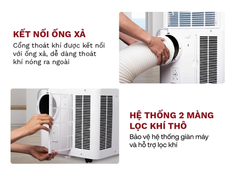 Máy điều hòa di động thông minh Fujihome PAC12