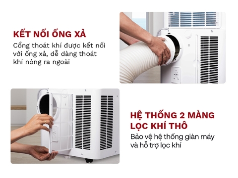 Máy điều hòa di động thông minh Fujihome PAC14