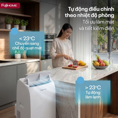 Điều hòa di động Fujihome PAC14N