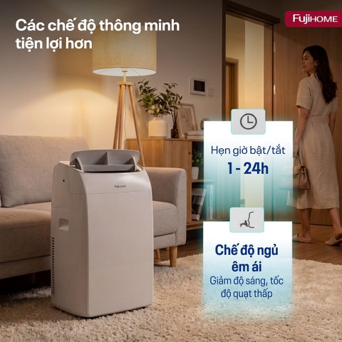 Điều hòa di động Fujihome PAC14N