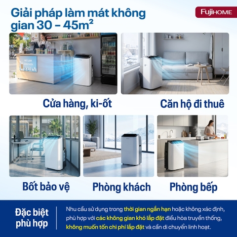 Điều hòa di động Fujihome PAC14PRO