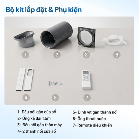 Điều hòa di động Fujihome PAC14PRO