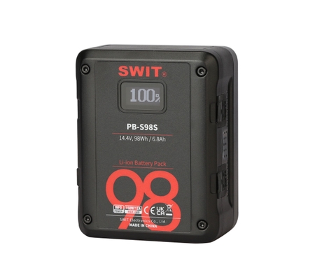 Pin kỹ thuật số V-mount Swit PB-S98S 98Wh