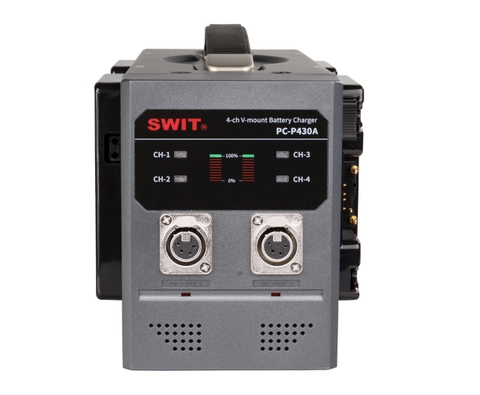 Bộ sạc nhanh 4 kênh mạ vàng Swit PC-P430A/S DC 16.8V, 3Ax4 & 33.6V