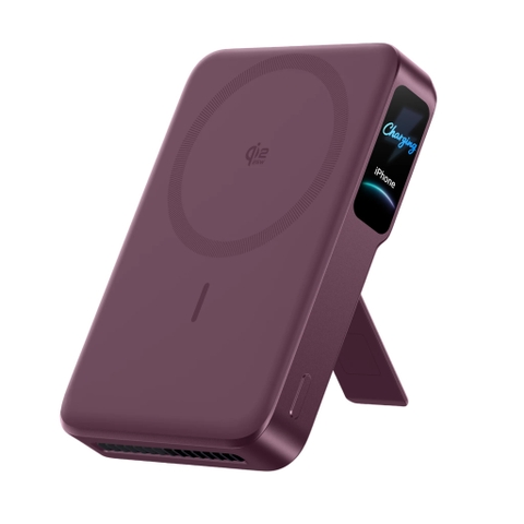 Pin dự phòng ANKER MagGo 2 Pro 10000mAh 45W Qi2.2 25W Quạt tích hợp