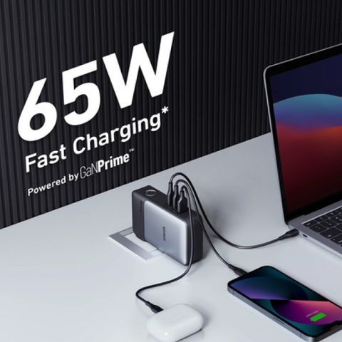 Pin Dự Phòng kiêm Củ Sạc 65W Anker 733 10000mAh A1651