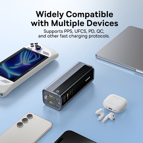 Pin dự phòng Baseus EnerGeek GP12 có màn hình 20800mAh 145W