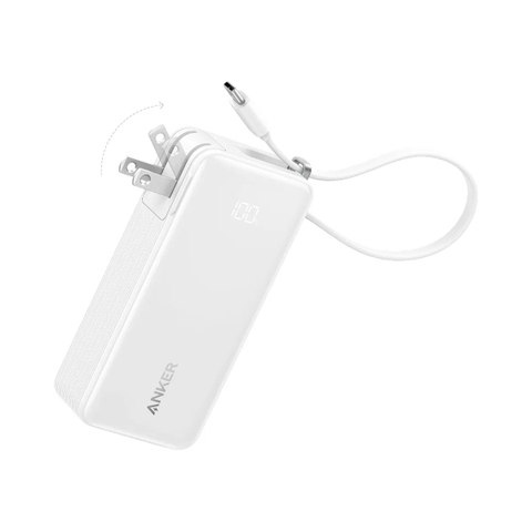 Pin Dự Phòng Kiêm Củ Sạc ANKER A1637 10000mAh 30W