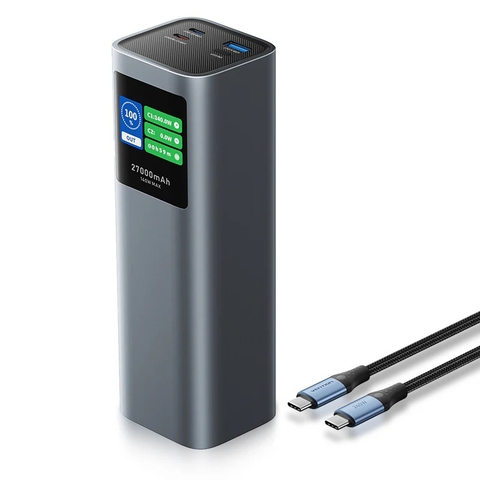 Pin dự phòng Vention FKE 27000mAh 140W màn hình LED