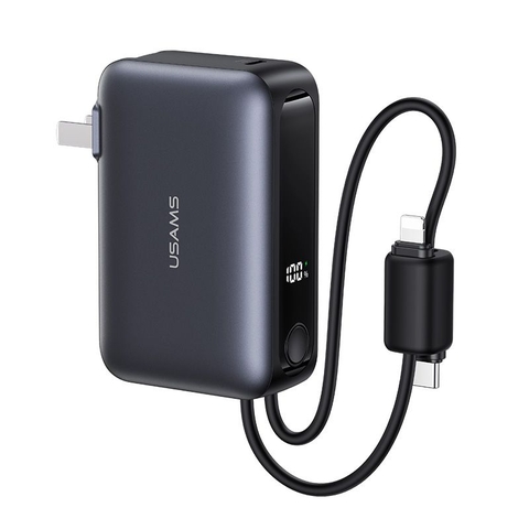 Pin sạc dự phòng USAMS CD260 PB88 3IN1 22.5W 10000mAh 3C