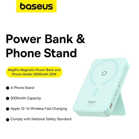 Sạc dự phòng nam châm Baseus Magnetic Mini 10000mAh 20W