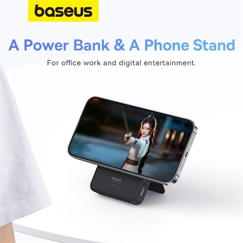 Sạc dự phòng nam châm Baseus Magnetic Mini 10000mAh 20W