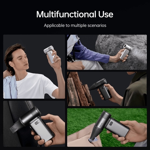Quạt cầm tay JisuLife Ultra2 9000mAh 100 Tốc Độ Gió, 25h