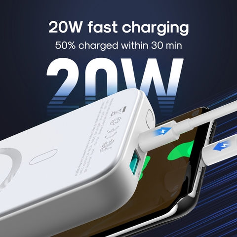 Sạc dự phòng magsafe 20W Joyroom W020 10000mAh