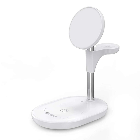 Sạc Không Dây MAZER MagSafe 3-in-1 Hybrid Wireless Charging Stand