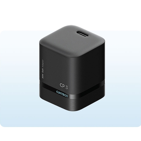 Củ Sạc GaN CUKTECH CP3 1C 30W Sạc Nhanh Nhỏ Gọn AC301