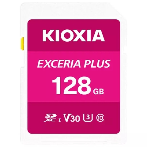 Thẻ nhớ SD Kioxia Exceria Plus UHS-I U3 C10 100MB/s