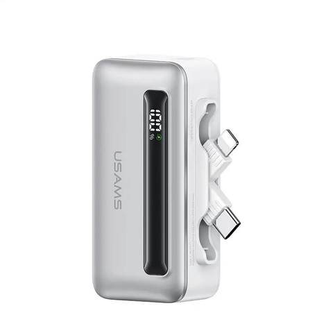 Pin Dự Phòng Mini USAMS CD233 4500mAh 20W (Cổng Type-C + iP)