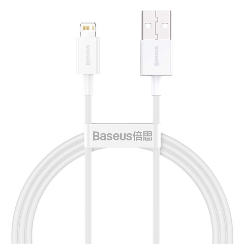 Cáp sạc nhanh siêu bền USB to lightning 2.4A Baseus Superior