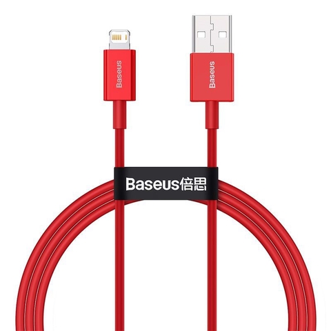 Cáp sạc nhanh siêu bền USB to lightning 2.4A Baseus Superior