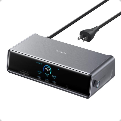 Trạm Sạc kiêm Dock chuyển đổi 14-in-1 ANKER Prime A83B3 MST 140W