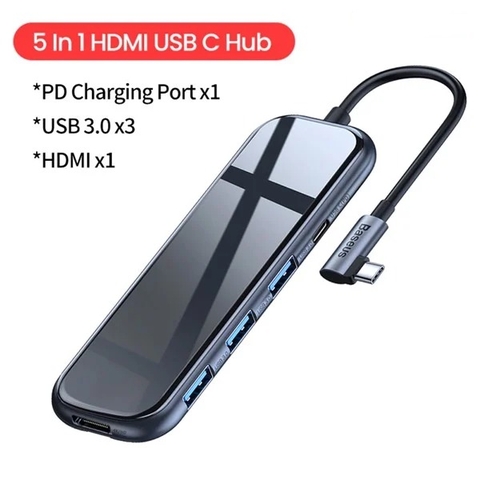 Hub chuyển đổi đa năng Baseus Superlative Multifunctional series LV521