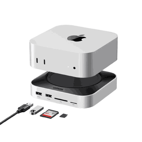 Dock chuyên dụng cho MacMini Ugreen CM841 65487 11in1 mở rộng SSD