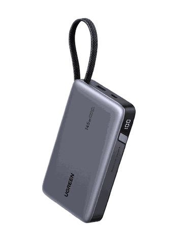 Sạc dự phòng UGREEN Nexode PB551 20000mAh 145W tích hợp cáp USB-C
