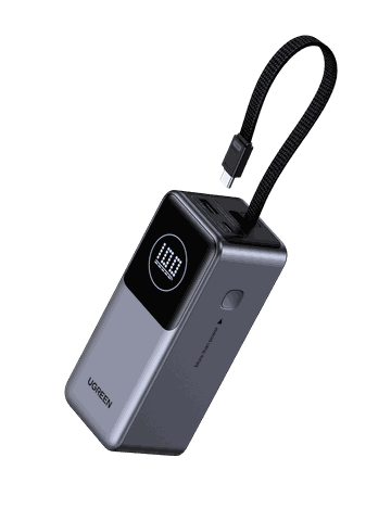 Sạc dự phòng UGREEN PB723 Nexode 20000mAh 130W tích hợp cáp USB-C