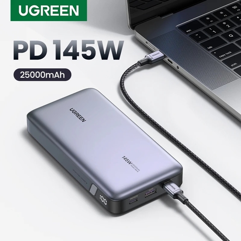 Sạc dự phòng 145W Ugreen PB205 90597A 25000mAh