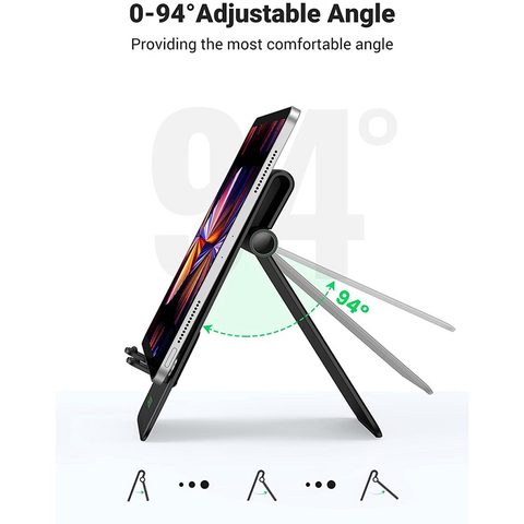Giá đỡ điện thoại, máy tính bảng, laptop Ugreen màu đen - có thể gập lại LP406