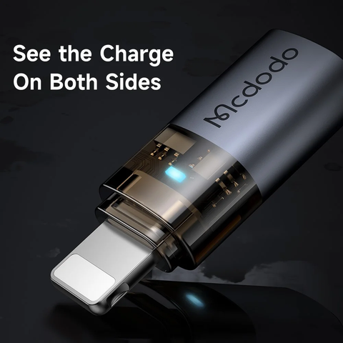 Đầu chuyển USB-C sang Lightning Mcdodo OT-763 36W đèn báo