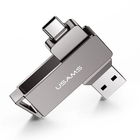 USB Lưu Trữ Di Động Tốc Độ Cao USB+TypeC USAMS ZB199 32GB