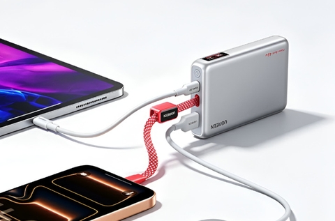 Pin dự phòng UGREEN PB541 10000mAh 45W tích hợp cáp