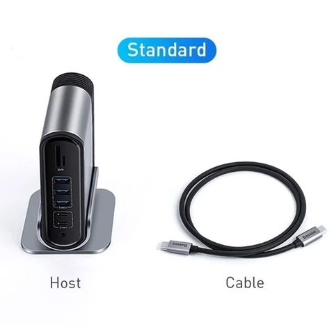 Hub chuyển Baseus Working Station 17 in 1 LV698 (CAHUB-DG0G)