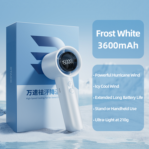 Quạt cầm tay mini turbo Rtako X5 5000mAh 15000RPM