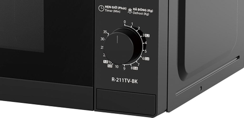 Lò vi sóng cơ Sharp R-211TV-BK 21 lít