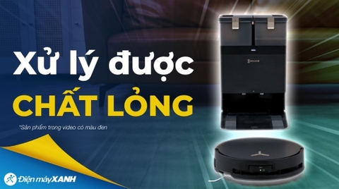 Robot hút bụi lau nhà Ecovacs Deebot X8 PRO OMNI - Trắng