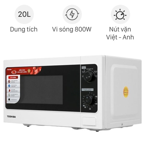 Lò vi sóng cơ Toshiba ER-SM20(W1)VN 20 lít