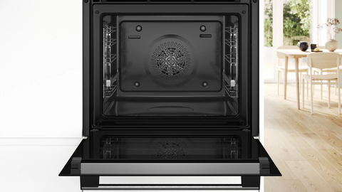 Lò nướng âm tủ Bosch HQA574ES3 Serie 4 Kèm Hấp
