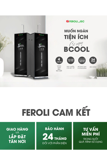 Máy lọc nước RO nóng, lạnh, kiềm, tinh khiết Feroli.,JSC Bcool