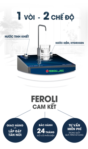 Máy lọc nước RO Feroli.,JSC Alka Slim